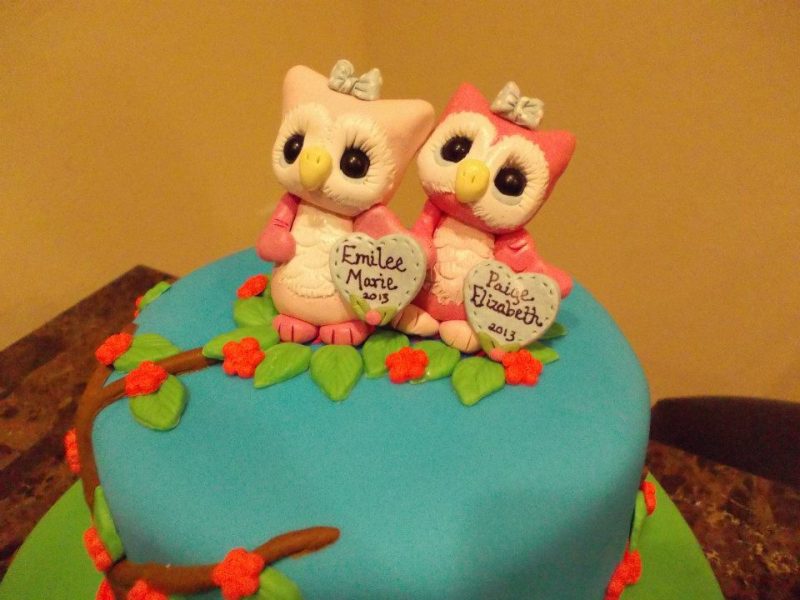 Babies are a Hoot! Baby Shower Cake