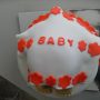 Baby Shower Cake Babyblanket 1