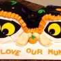 Halloween Baby Shower Cake