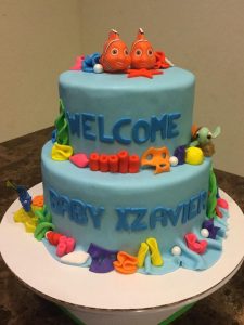 Finding Nemo Baby Shower Cake