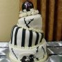 Nightmare Before Christmas Wedding Cake